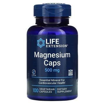 Витамины и минералы Life Extension Magnesium Caps 500 mg (100 капсул.) 0316017 фото