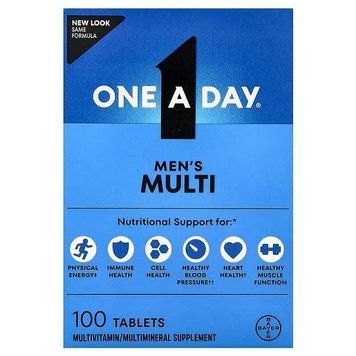 Витамины для мужчин One-A-Day Men's Complete Multivitamin (100 таблеток.) 0307020 фото