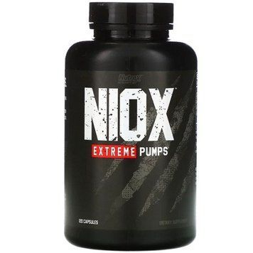 Предтренувальний комплекс Nutrex NIOX Extreme Pumps (120 капсул.) 1406019 фото