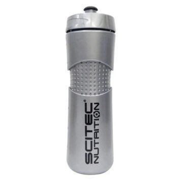 Спортивная бутылка для воды Scitec Nutrition Bike Bottle Silver (650 мл.) 1702025 фото