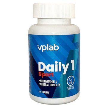 Вітаміни і мінерали VP Lab Daily 1 Multivitamin (100 таблеток.) 0306047 фото