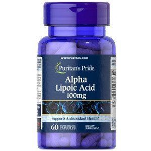 Антиоксидант Puritan's Pride Alpha Lipoic Acid 100 mg (60	капсул.) 0201040 фото